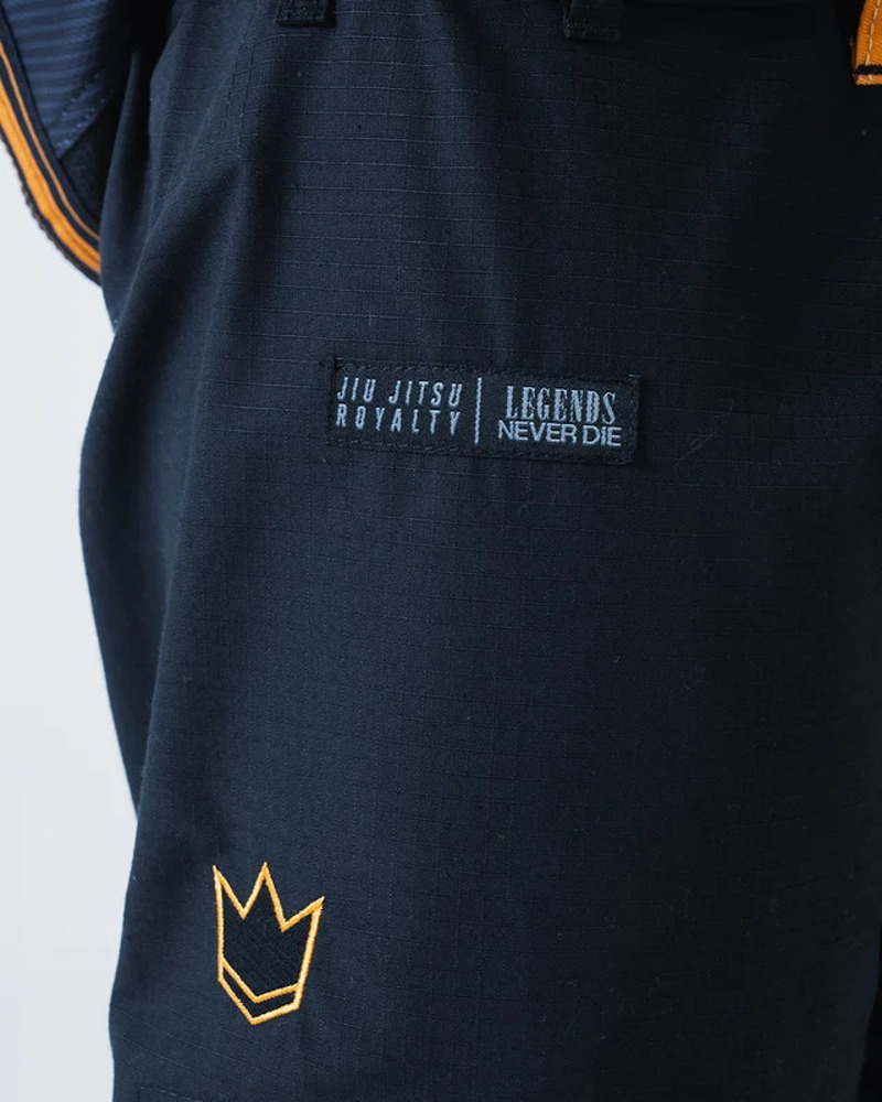 Kingz Leandro Lo Legends Never Die Respect BJJ Gi - black